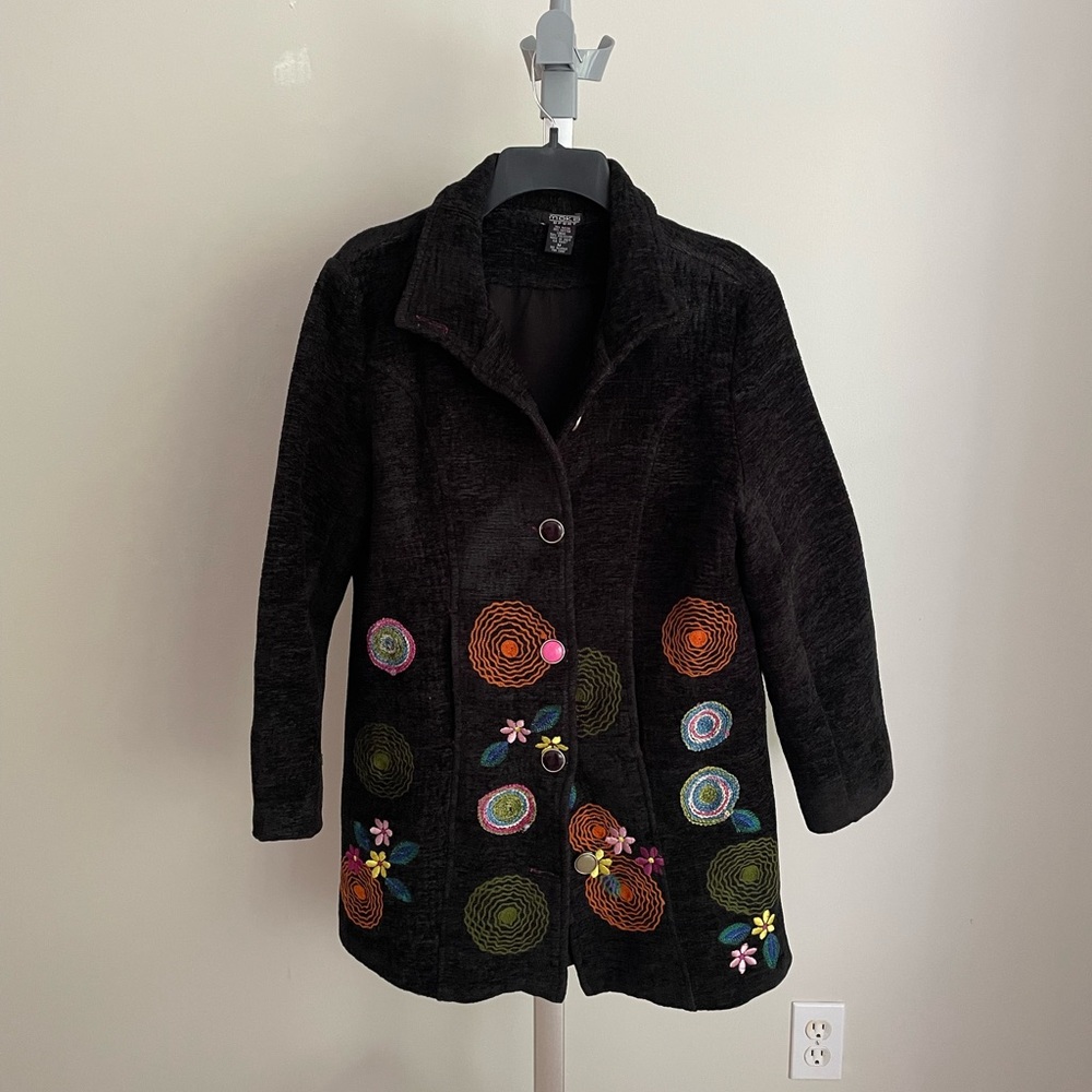 Moka Sport Floral Print Coat